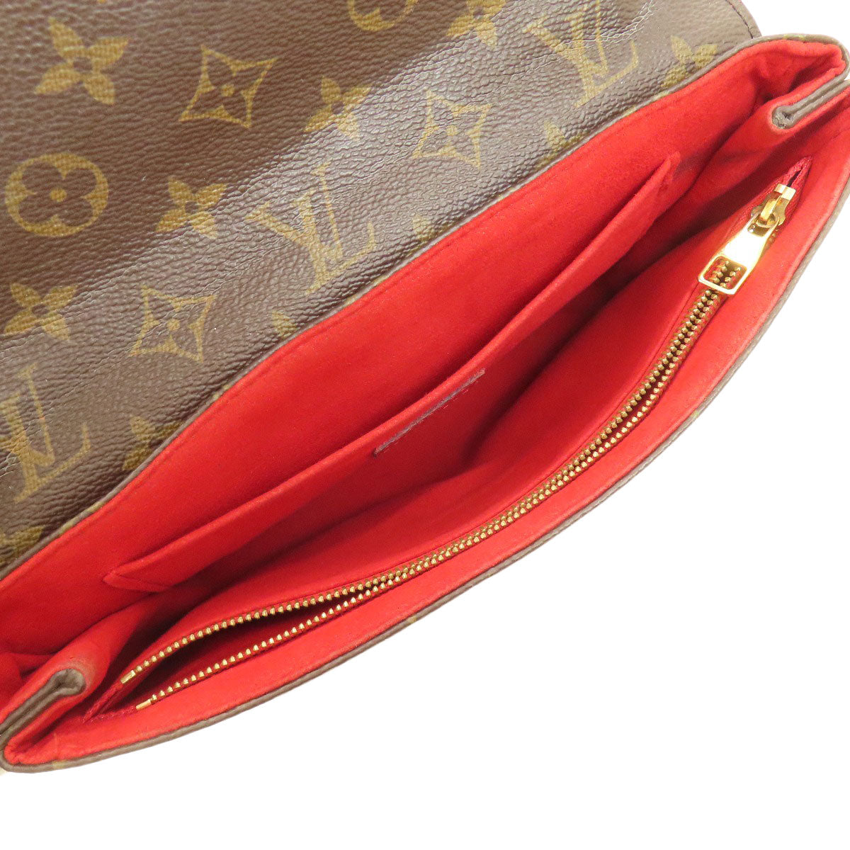 LOUIS VUITTON M43713 sampras seed Shoulder Bag Monogram canvas Ladies [Used]