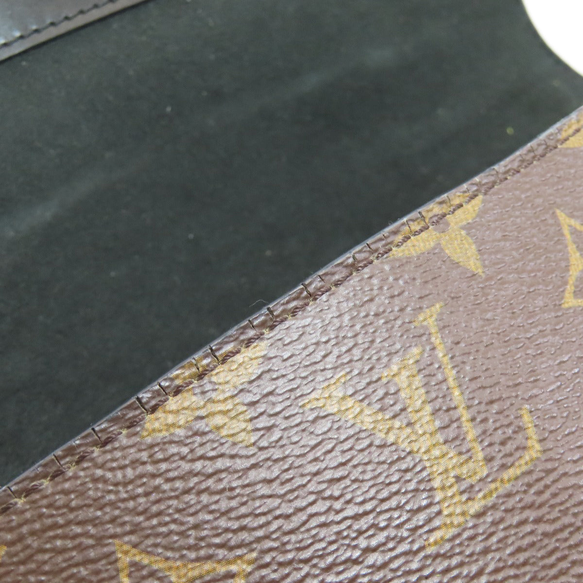 LOUIS VUITTON M43125 Flap Bag MM 2WAY Handbag Monogram canvas Ladies [Used]