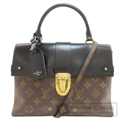 LOUIS VUITTON M43125 Flap Bag MM 2WAY Handbag Monogram canvas Ladies [Used]