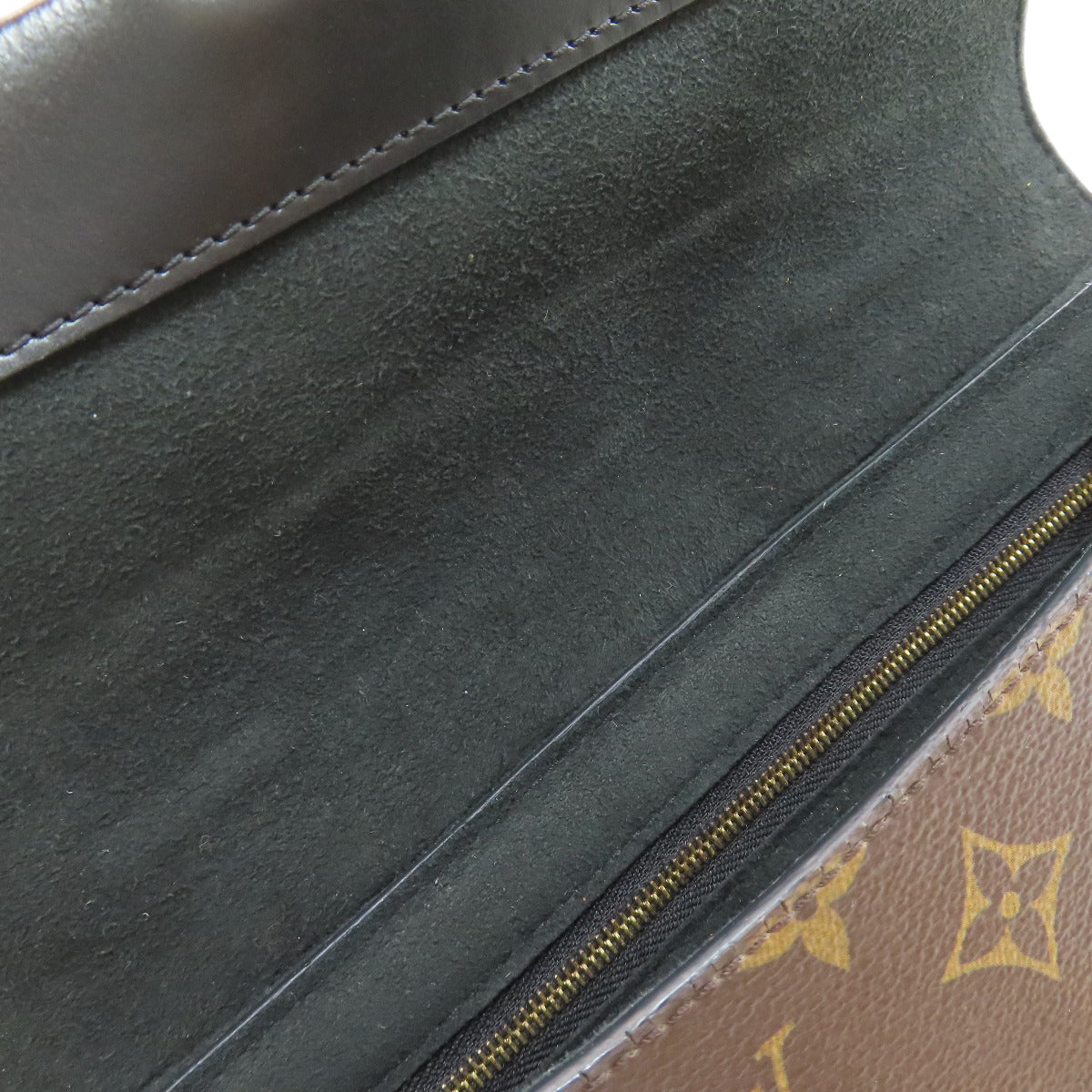 LOUIS VUITTON M43125 Flap Bag MM 2WAY Handbag Monogram canvas Ladies [Used]