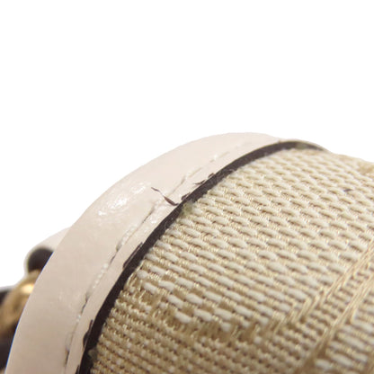 COACH C8321 North South Ronnie Crossbody Signature Shoulder Bag Canvas LeatherLadies [Used]