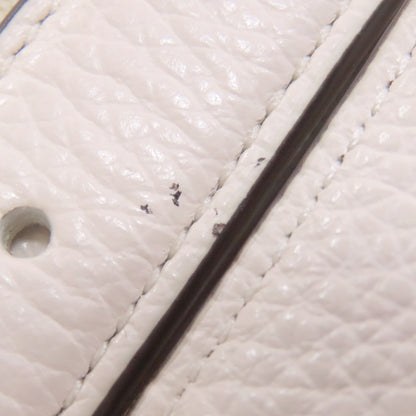 COACH C8321 North South Ronnie Crossbody Signature Shoulder Bag Canvas LeatherLadies [Used]