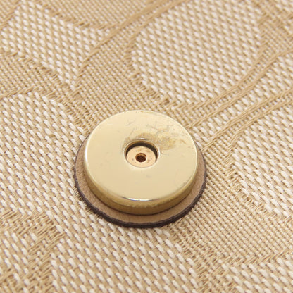 COACH C8321 North South Ronnie Crossbody Signature Shoulder Bag Canvas LeatherLadies [Used]