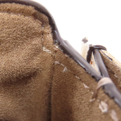 COACH C8321 North South Ronnie Crossbody Signature Shoulder Bag Canvas LeatherLadies [Used]