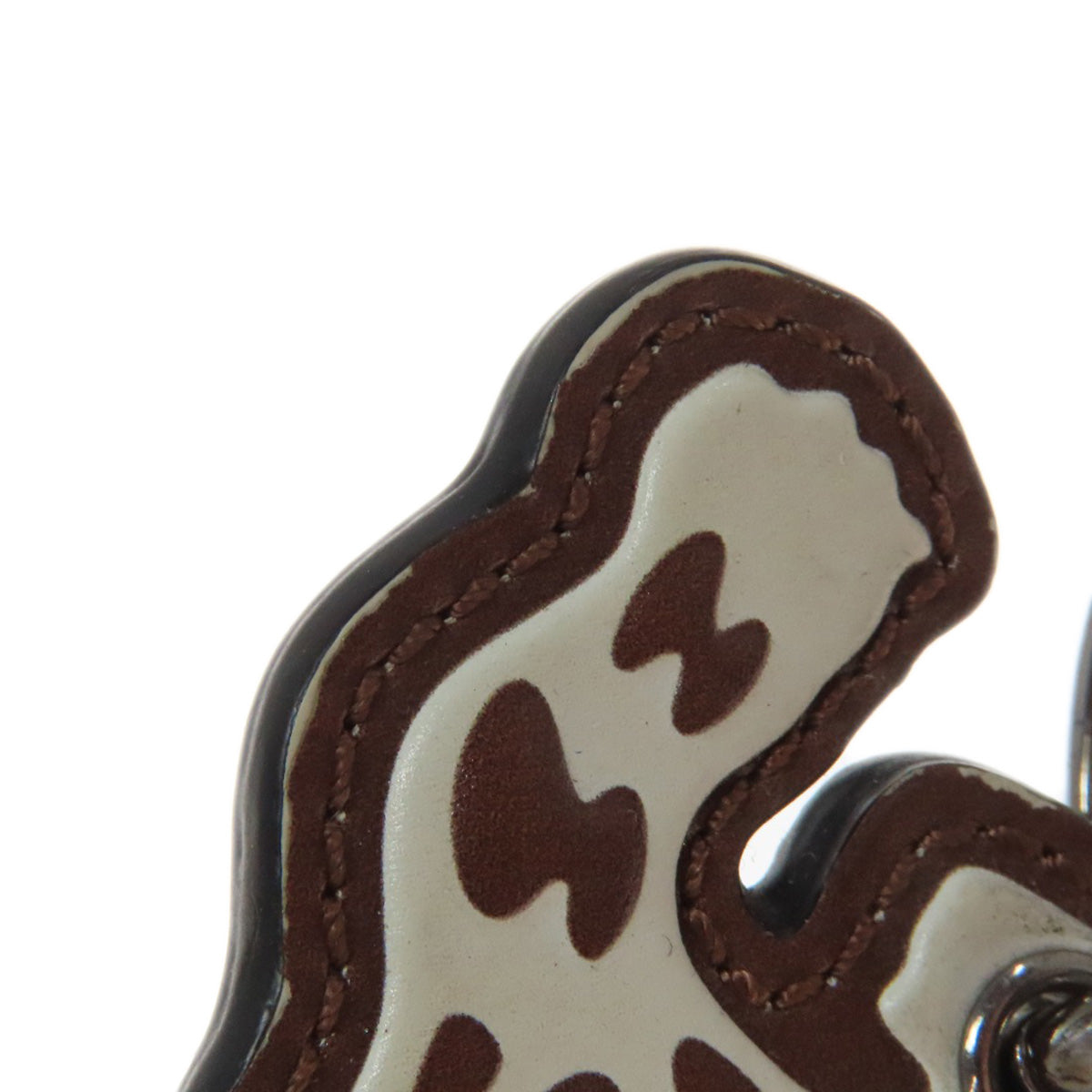 LOUIS VUITTON MP2714 Porto-Clé LV Made Bear key ring Monogram canvas Ladies [Used]