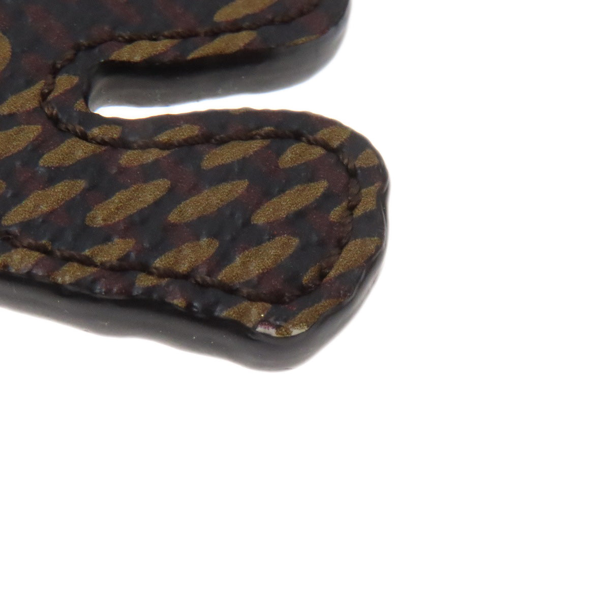 LOUIS VUITTON MP2714 Porto-Clé LV Made Bear key ring Monogram canvas Ladies [Used]