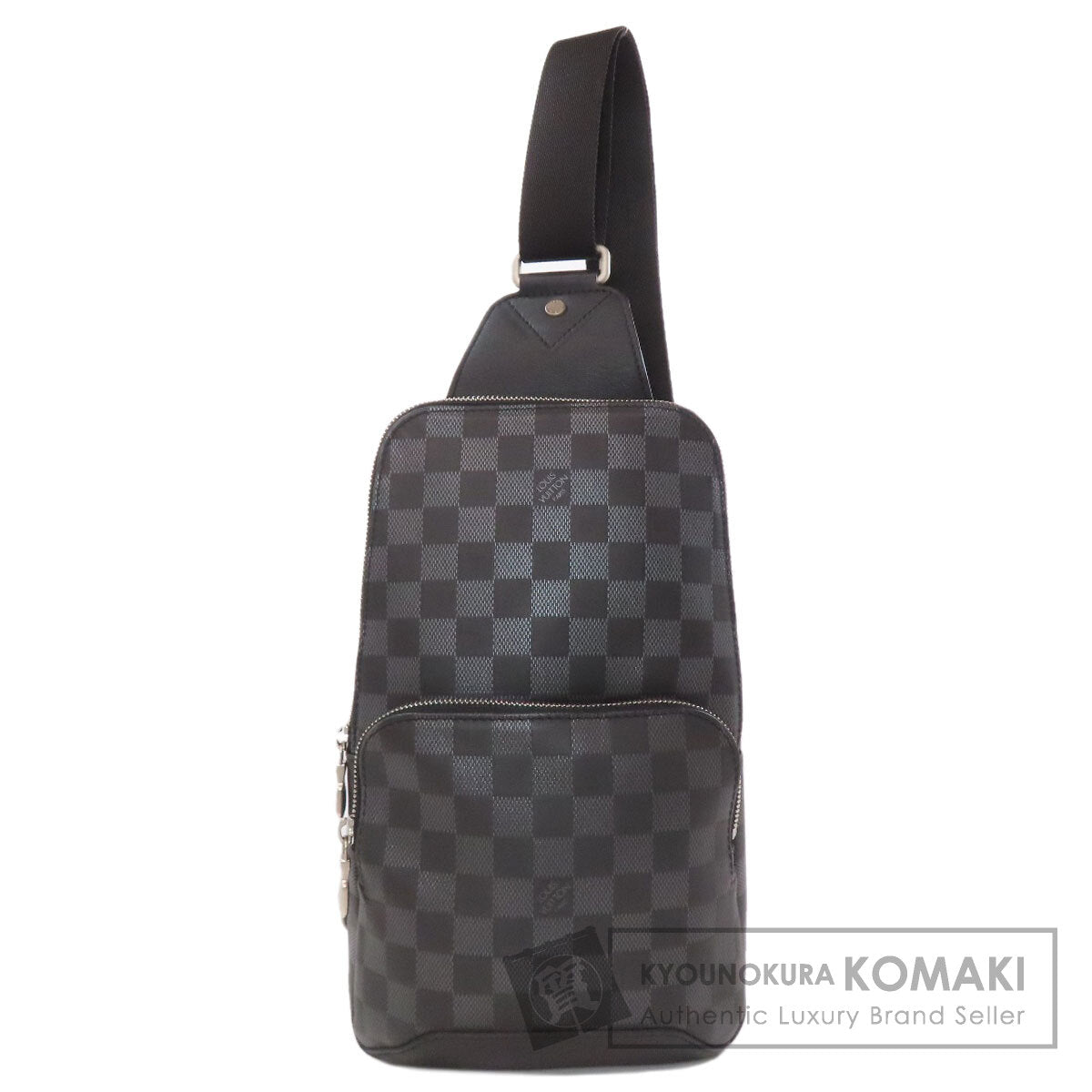 LOUIS VUITTON  N40097 Avenue Sling body bag  Damier Anfini Ladies [Used]