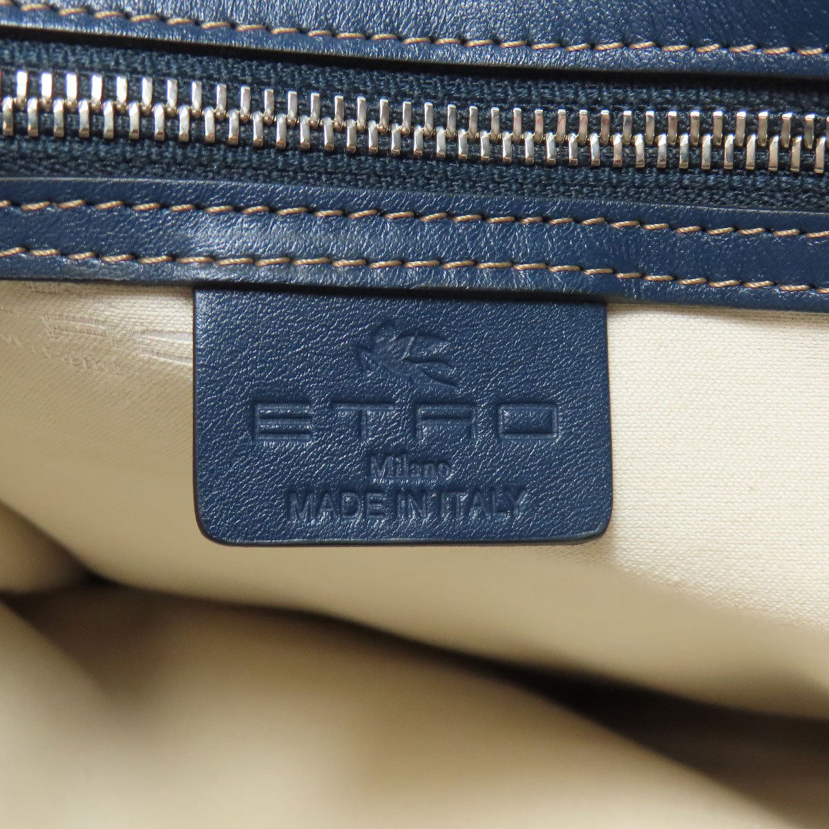 ETRO Paisley pattern Tote Bag Denim Ladies [Used]