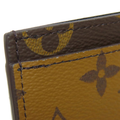LOUIS VUITTON M69161 Porte Cartes・Simple Card Case Monogram reverse Ladies [Used]