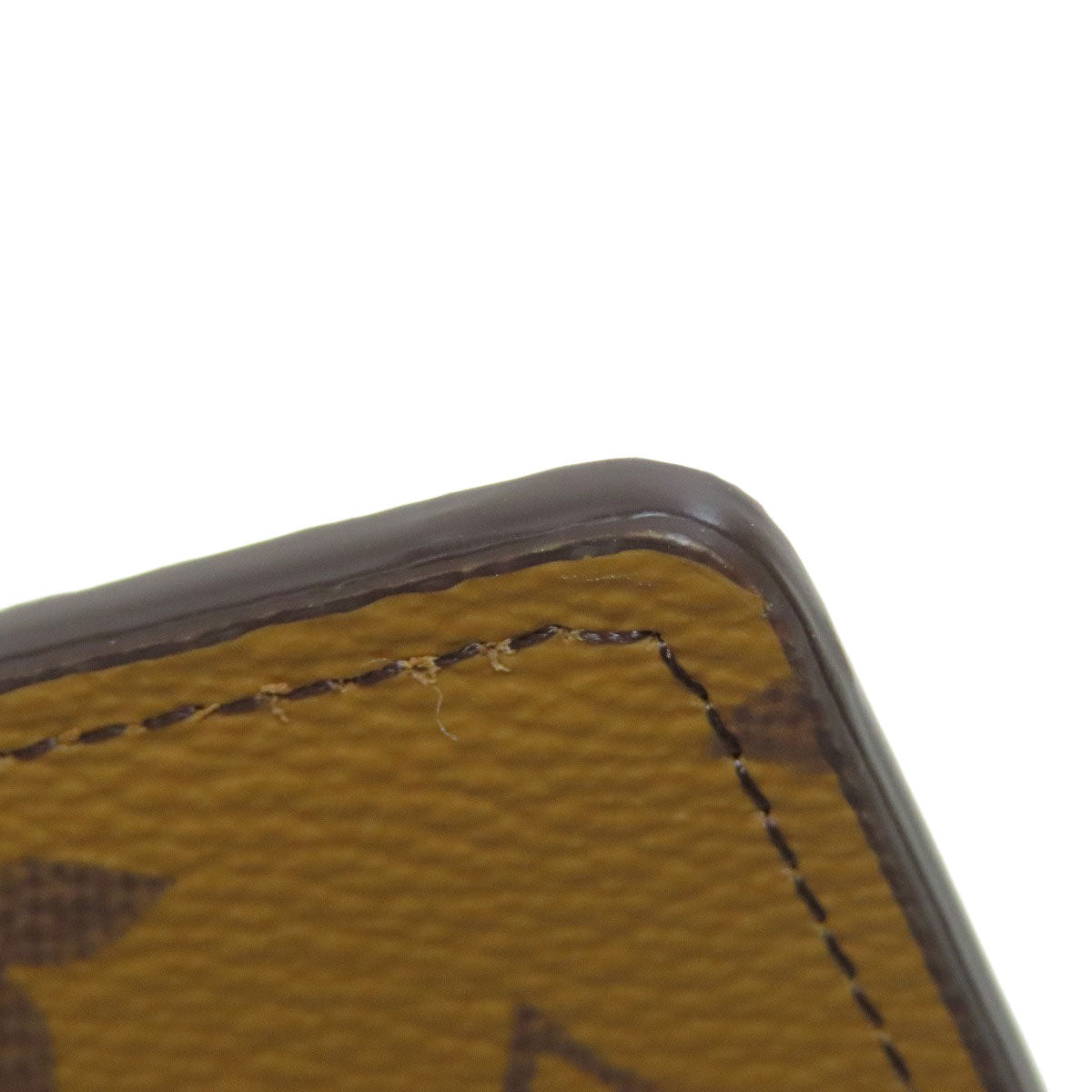 LOUIS VUITTON M69161 Porte Cartes・Simple Card Case Monogram reverse Ladies [Used]