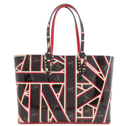 Christian Louboutin Kabata Small Tote Bag Enamel Ladies [Used]