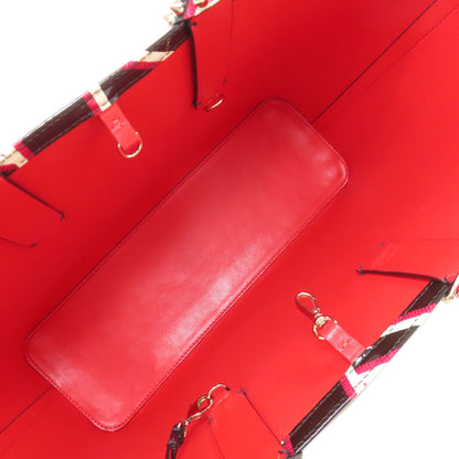 Christian Louboutin Kabata Small Tote Bag Enamel Ladies [Used]