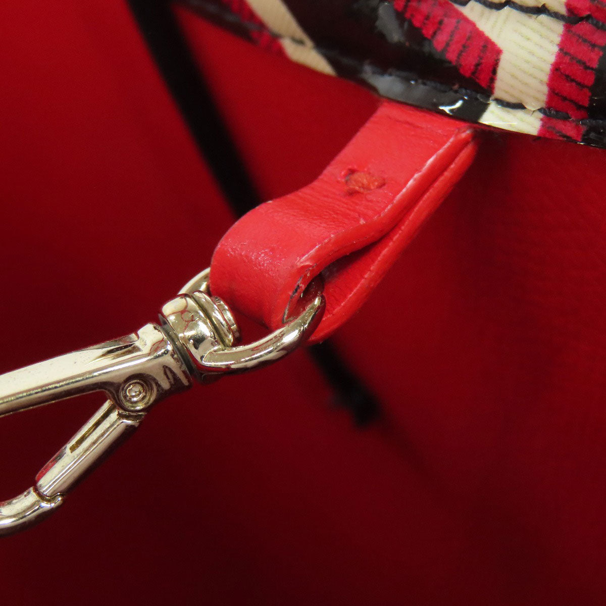 Christian Louboutin Kabata Small Tote Bag Enamel Ladies [Used]