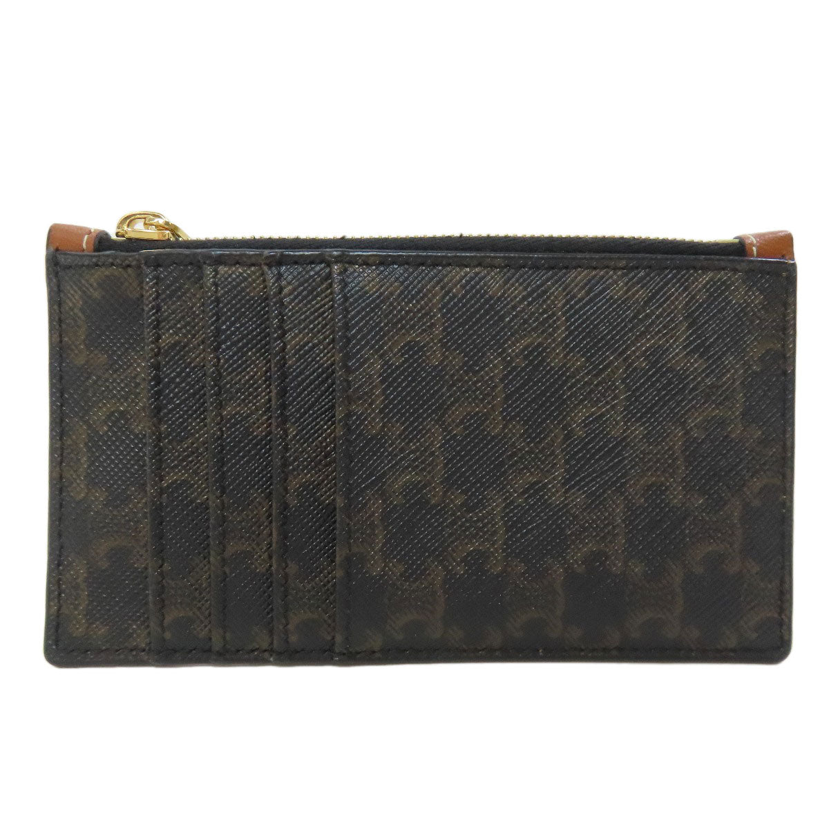 CELINE Triomphe coin purse PVC mens [Used]