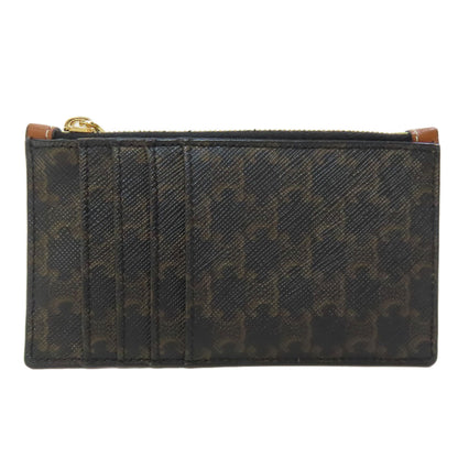 CELINE Triomphe coin purse PVC mens [Used]