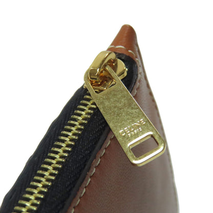 CELINE Triomphe coin purse PVC mens [Used]