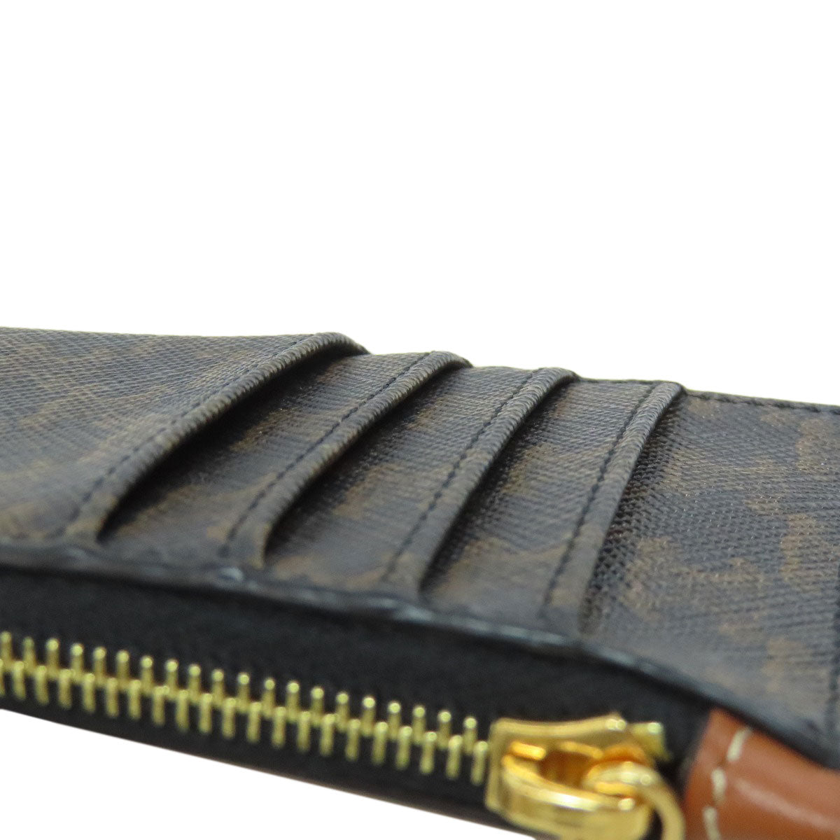 CELINE Triomphe coin purse PVC mens [Used]