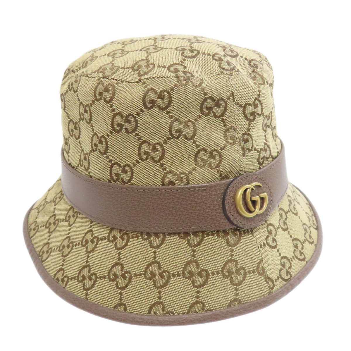 GUCCI Bucket hat GG hat Canvas Ladies [Used]