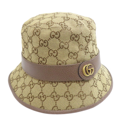 GUCCI Bucket hat GG hat Canvas Ladies [Used]