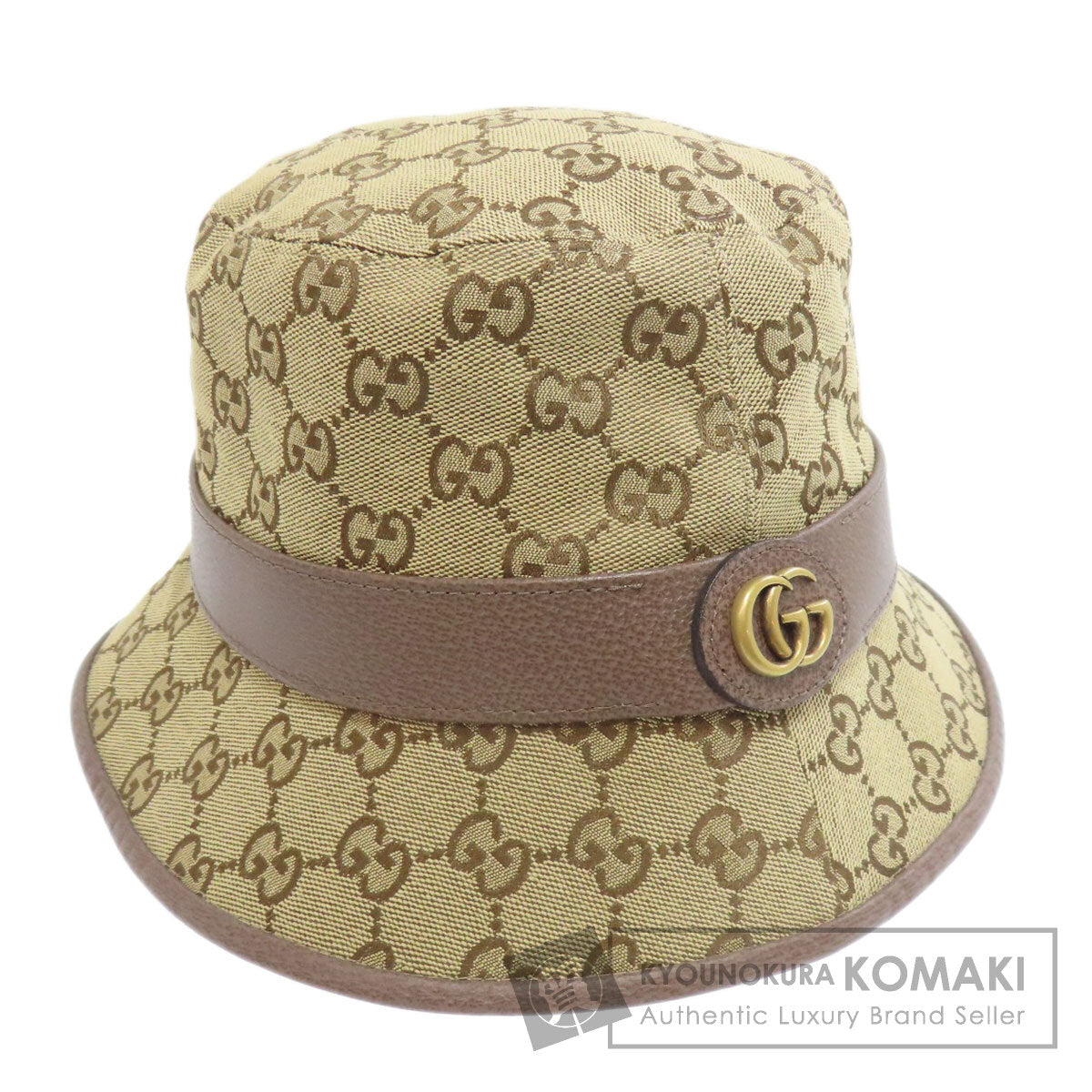GUCCI Bucket hat GG hat Canvas Ladies [Used]