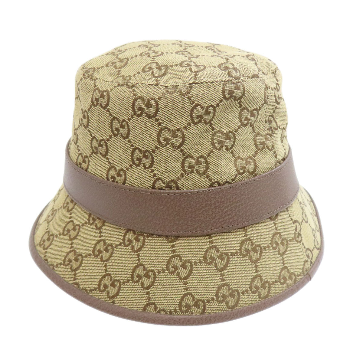 GUCCI Bucket hat GG hat Canvas Ladies [Used]