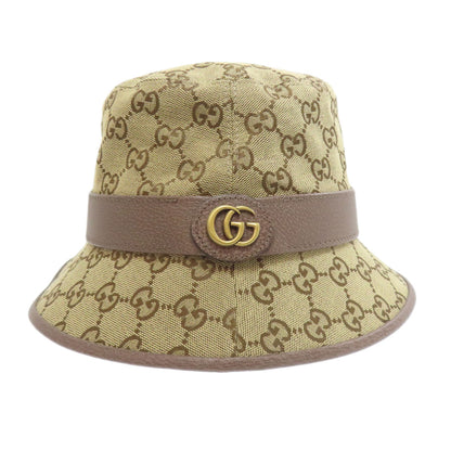 GUCCI Bucket hat GG hat Canvas Ladies [Used]