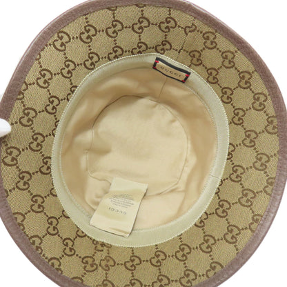 GUCCI Bucket hat GG hat Canvas Ladies [Used]