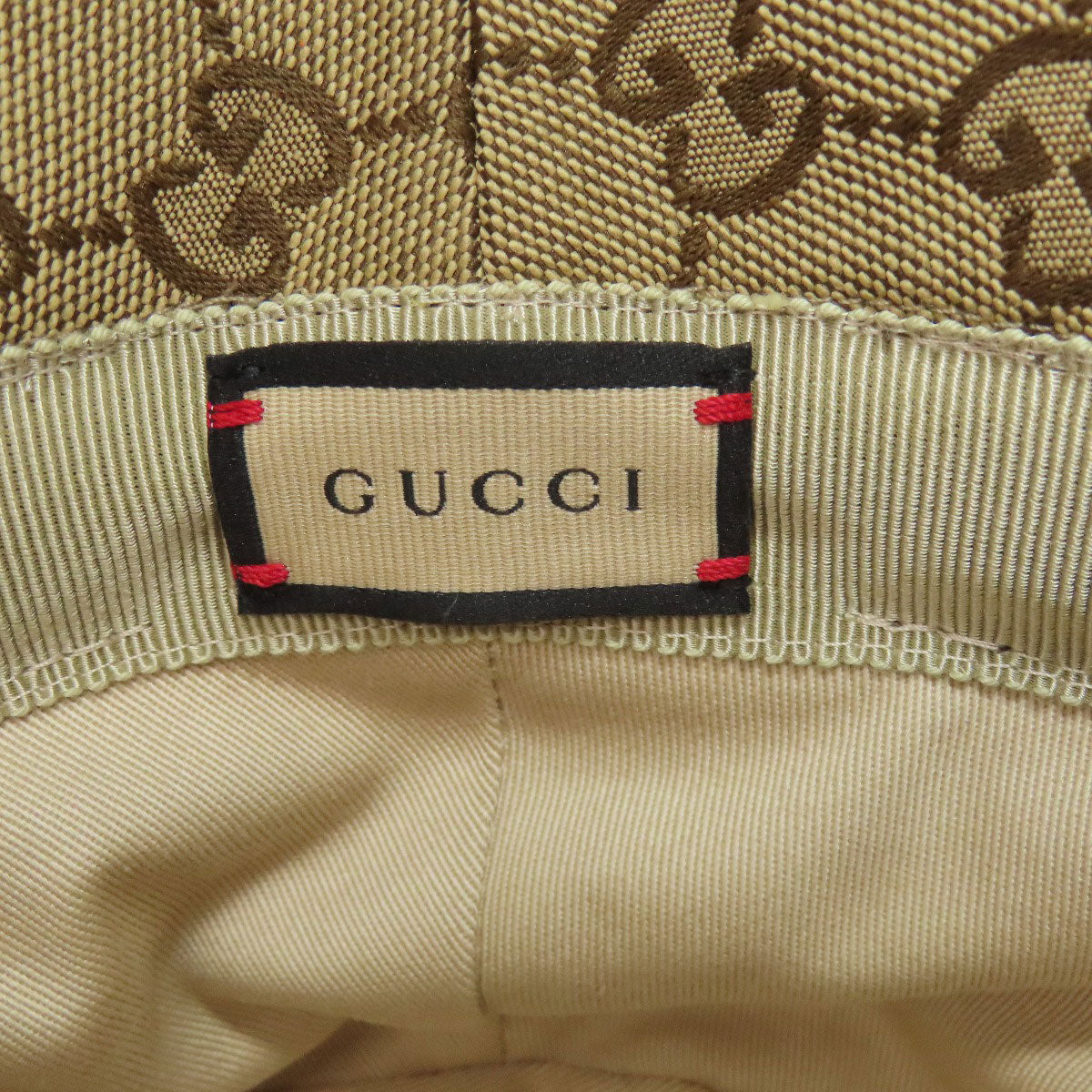GUCCI Bucket hat GG hat Canvas Ladies [Used]