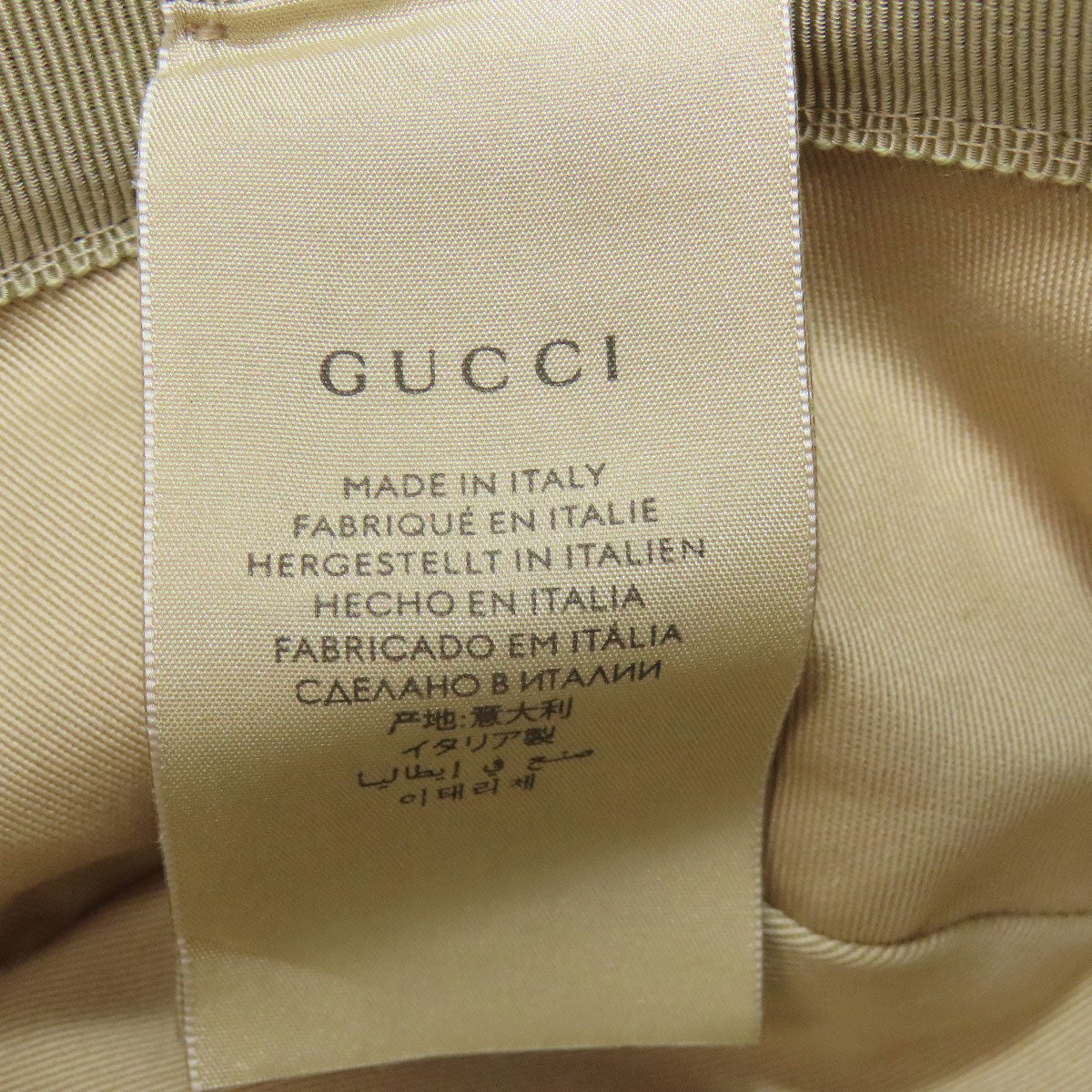 GUCCI Bucket hat GG hat Canvas Ladies [Used]