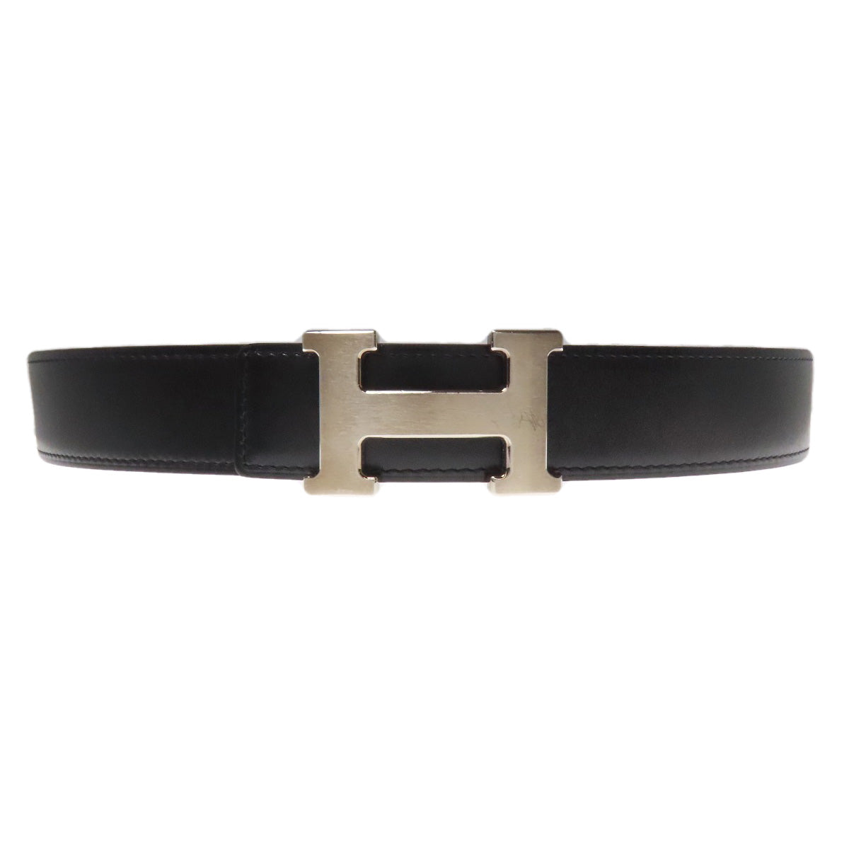 HERMES H belt Constance belt Box calf mens [Used]