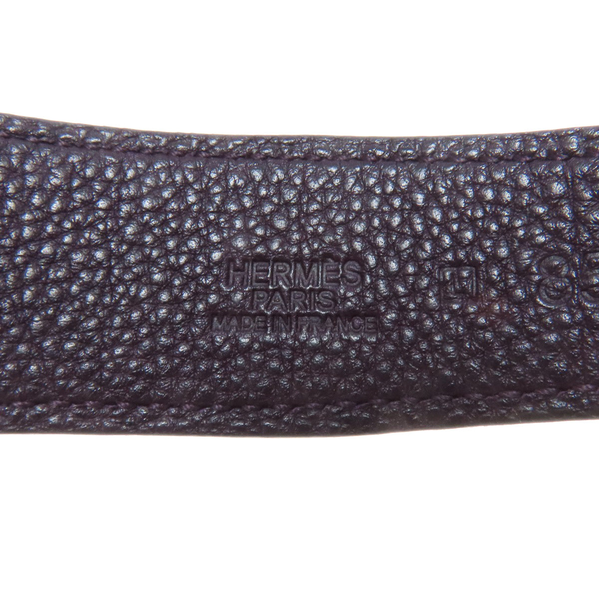 HERMES H belt Constance belt Box calf mens [Used]