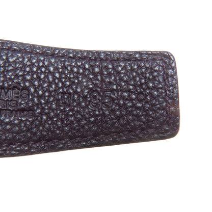 HERMES H belt Constance belt Box calf mens [Used]