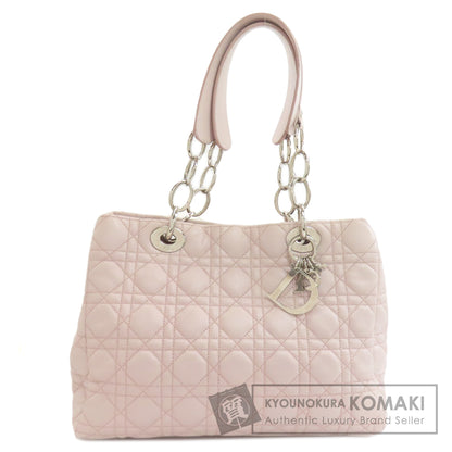 CHRISTIAN DIOR Lady Dior Tote Bag Calf Ladies [Used]