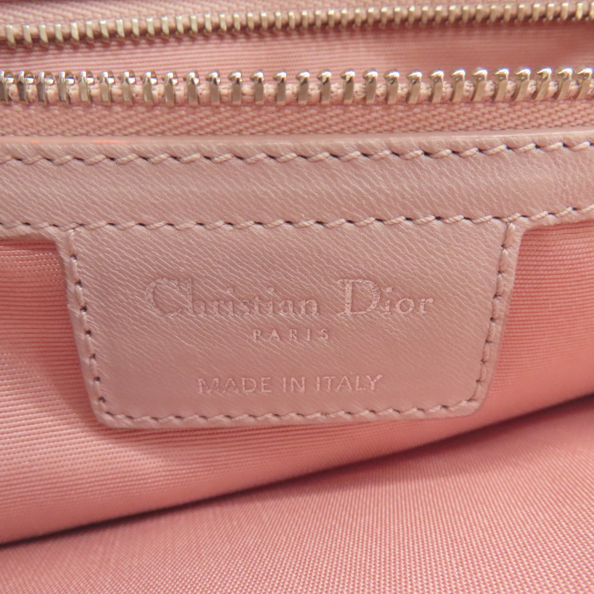 CHRISTIAN DIOR Lady Dior Tote Bag Calf Ladies [Used]