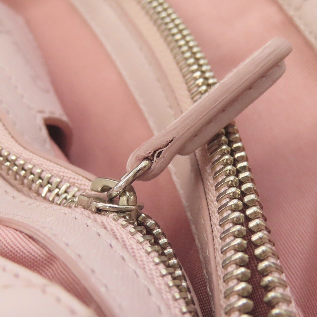 CHRISTIAN DIOR Lady Dior Tote Bag Calf Ladies [Used]