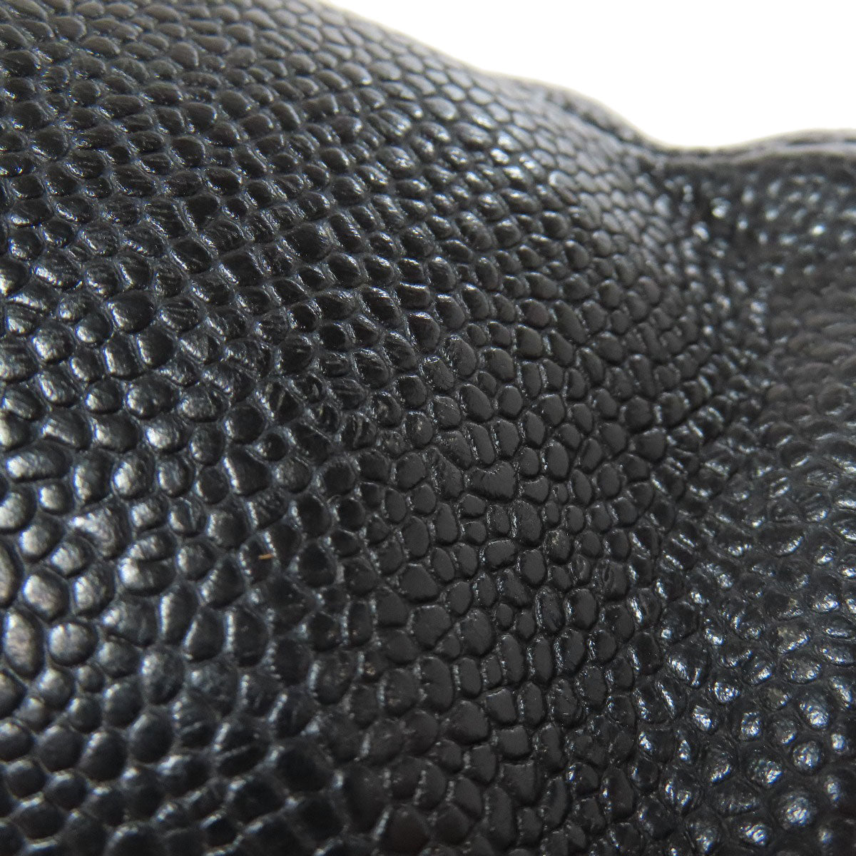 CHANEL Matelasse GoldHardware Tote Bag Grained Calfskin Skin Ladies [Used]