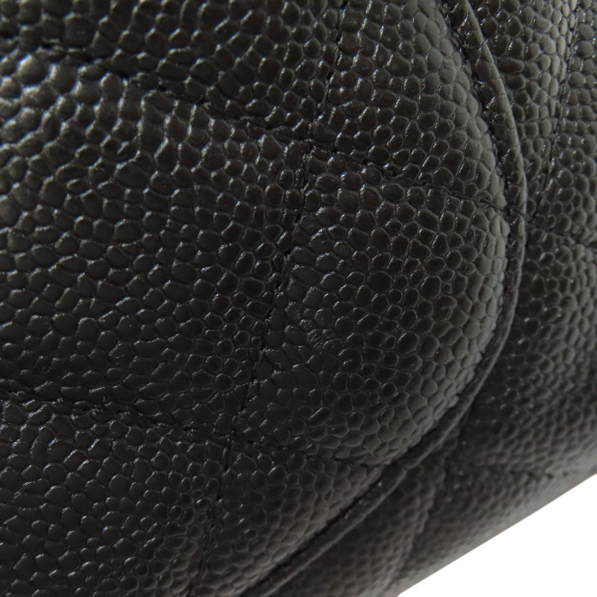 CHANEL Matelasse GoldHardware Tote Bag Grained Calfskin Skin Ladies [Used]