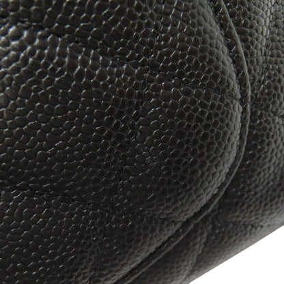 CHANEL Matelasse GoldHardware Tote Bag Grained Calfskin Skin Ladies [Used]