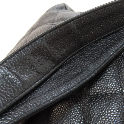 CHANEL Matelasse GoldHardware Tote Bag Grained Calfskin Skin Ladies [Used]