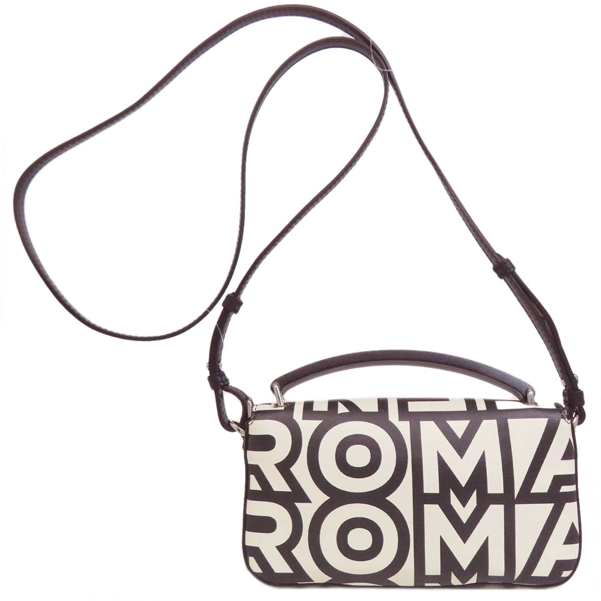 FENDI Marc Jacobs collaboration Baguette phone pouch 2-way Handbag Calf Ladies [Used]