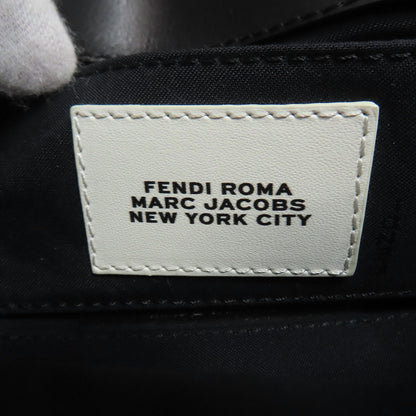 FENDI Marc Jacobs collaboration Baguette phone pouch 2-way Handbag Calf Ladies [Used]