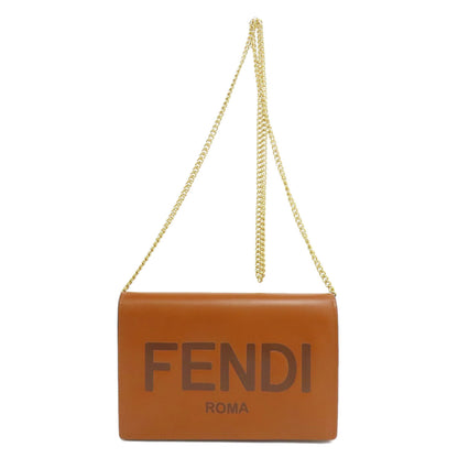 FENDI ChainShoulder Shoulder Bag Leather Ladies [Used]