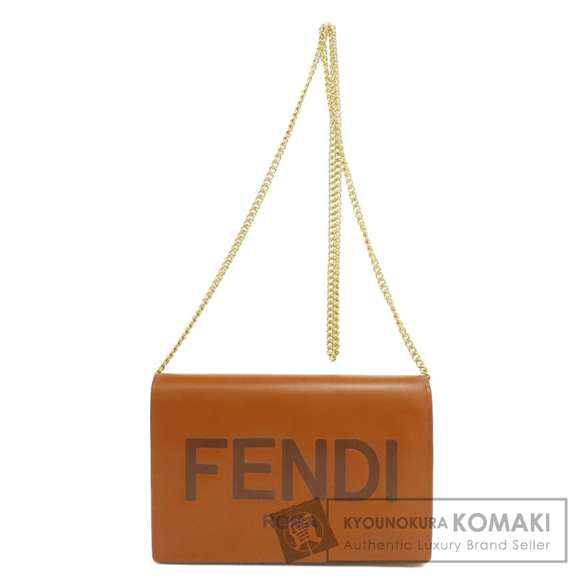 FENDI ChainShoulder Shoulder Bag Leather Ladies [Used]