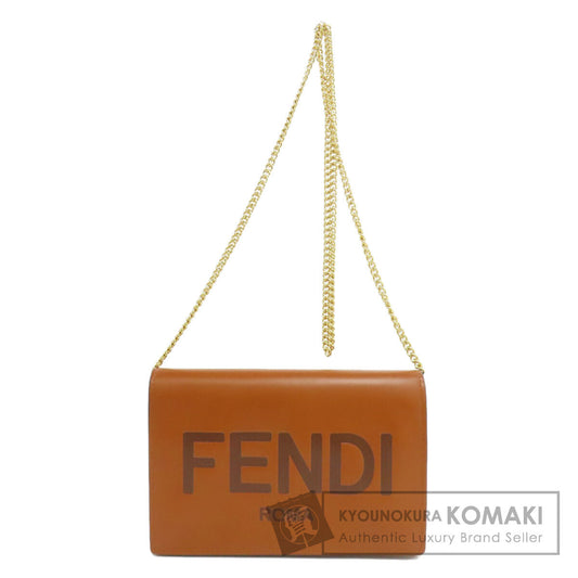 FENDI ChainShoulder Shoulder Bag Leather Ladies [Used]