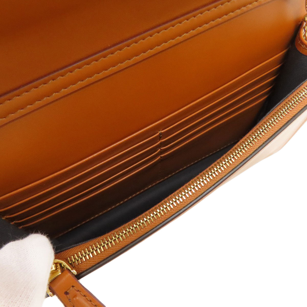 FENDI ChainShoulder Shoulder Bag Leather Ladies [Used]