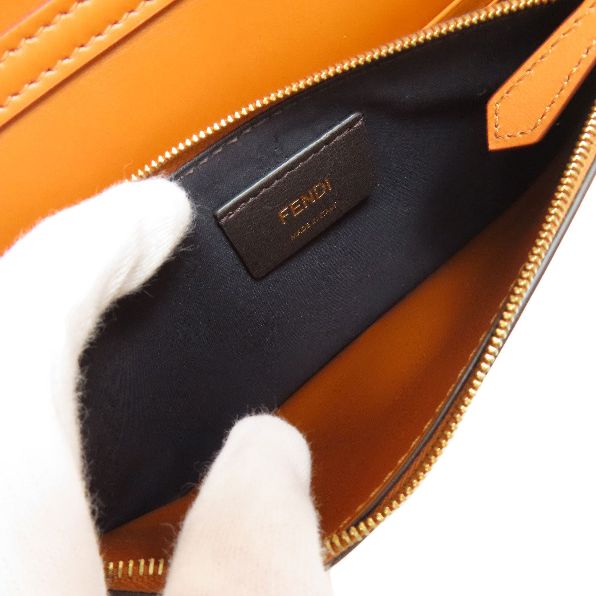 FENDI ChainShoulder Shoulder Bag Leather Ladies [Used]