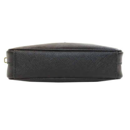 PRADA logo Shoulder Bag Safiano Ladies [Used]