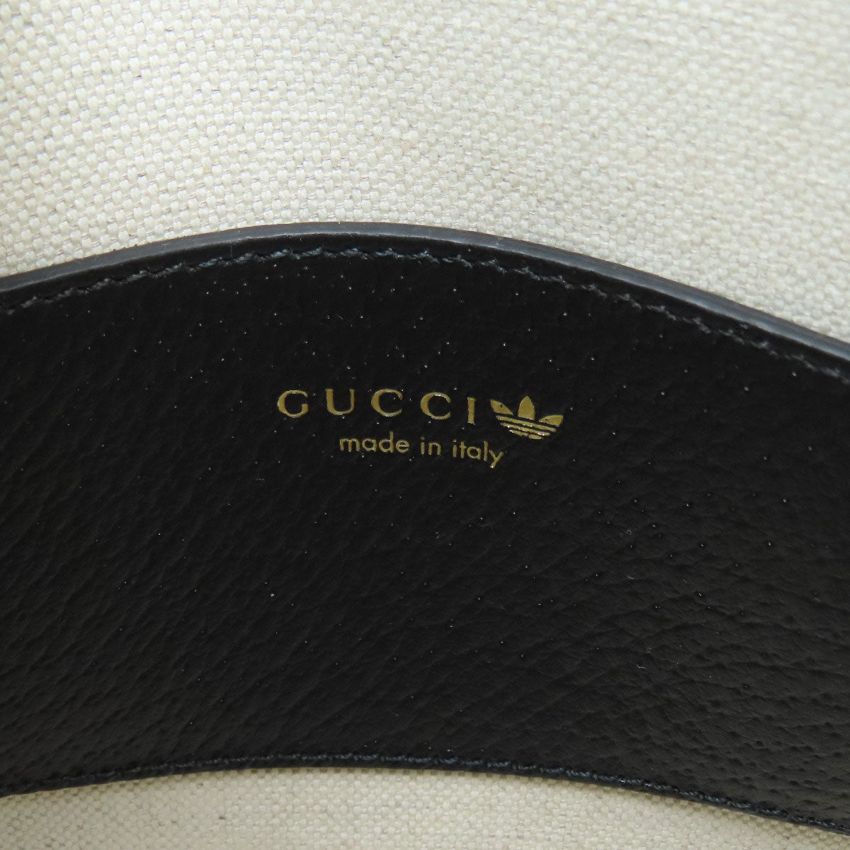 GUCCI 677212 Adidas collaboration 2WAY Handbag Calf Ladies [Used]