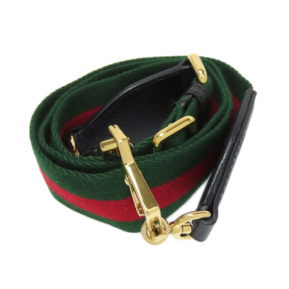 GUCCI 677212 Adidas collaboration 2WAY Handbag Calf Ladies [Used]