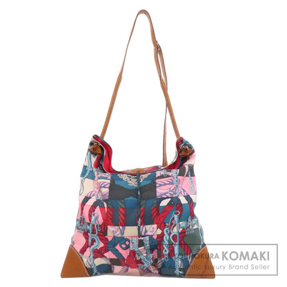 HERMES Silky City Shoulder Bag Silk Ladies [Used]